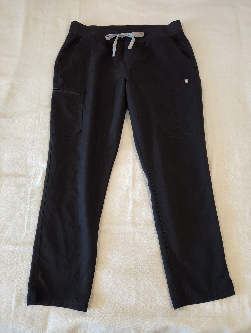 Figs Yola Skinny Scrub Pants in Black XL